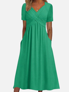 Marisol | Vestido Midi Cruzado con Bolsillos Mujer 1
