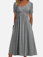 Marisol | Vestido Midi Cruzado con Bolsillos Mujer 3