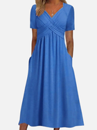 Marisol | Vestido Midi Cruzado con Bolsillos Mujer 5