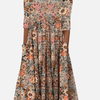 Daniela | Vestido Midi Floreado Vintage con Bolsillos