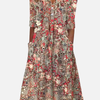 Isabella | Vestido Midi Floreado con Bolsillos Mujer