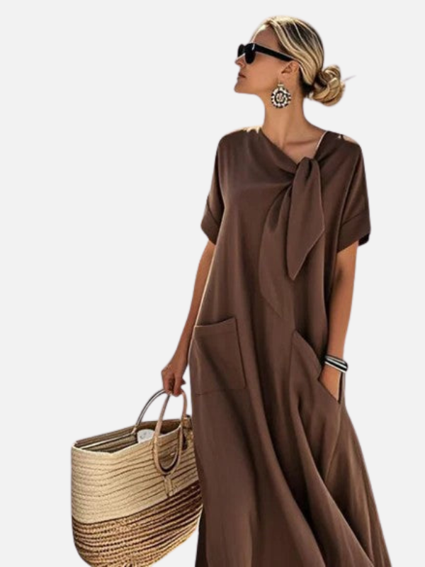 Guadalupe | Vestido Oversize Suelto con Bolsillos Mujer