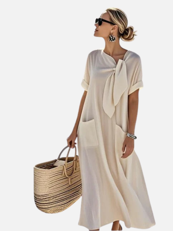 Guadalupe | Vestido Oversize Suelto con Bolsillos Mujer