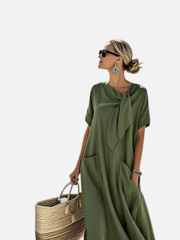 Guadalupe | Vestido Oversize Suelto con Bolsillos Mujer