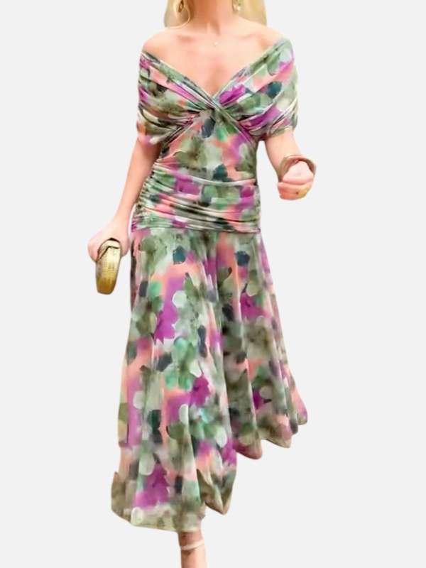 Adriana | Vestido de Noche Hombros Descubiertos