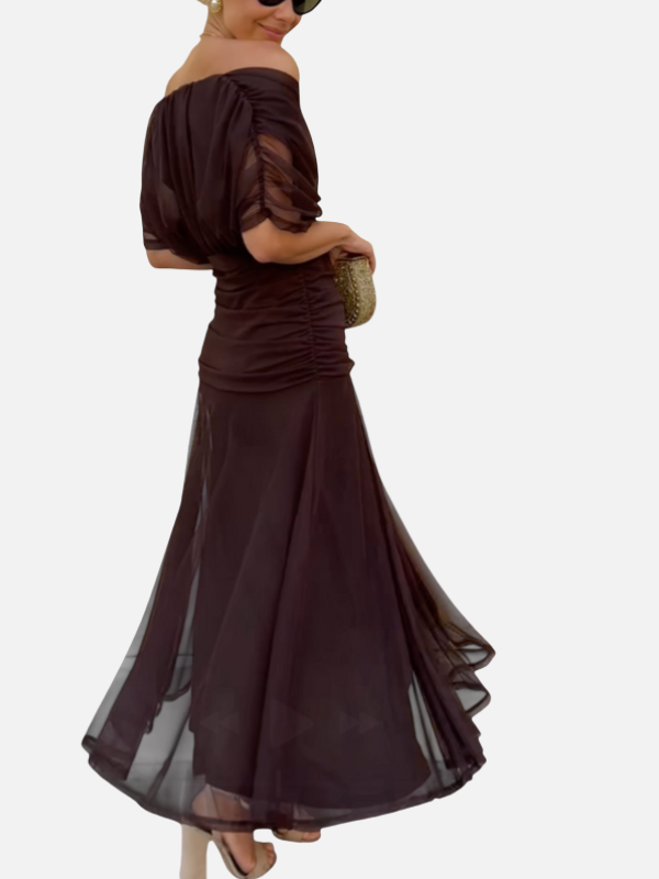 Adriana | Vestido de Noche Hombros Descubiertos