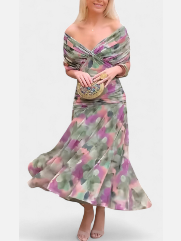 Adriana | Vestido de Noche Hombros Descubiertos