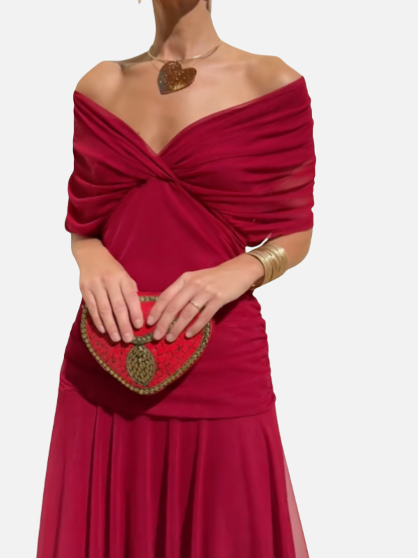 Adriana | Vestido de Noche Hombros Descubiertos
