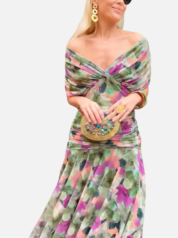 Adriana | Vestido de Noche Hombros Descubiertos