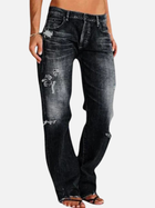 Victoria | Jeans Rotos Rectos de Tiro Bajo para Mujer 3