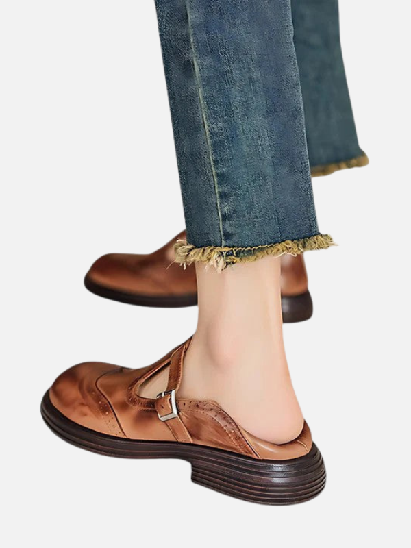 Elena | Zapatos Ortopédicos con Correa para Mujer