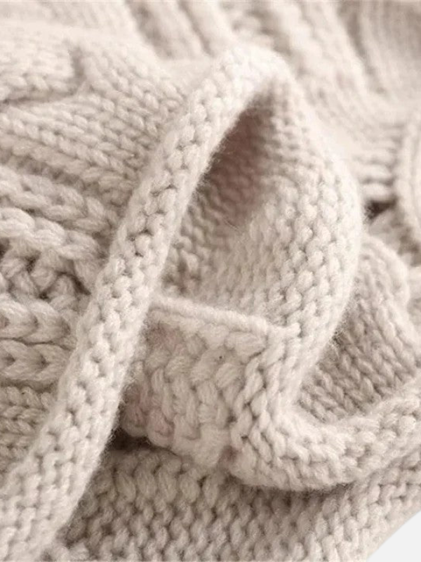 Ruth | Classic Cable Knit Sweater for Women