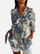 Robin | Long Sleeve Floral Blouse for Women with Pockets 6
