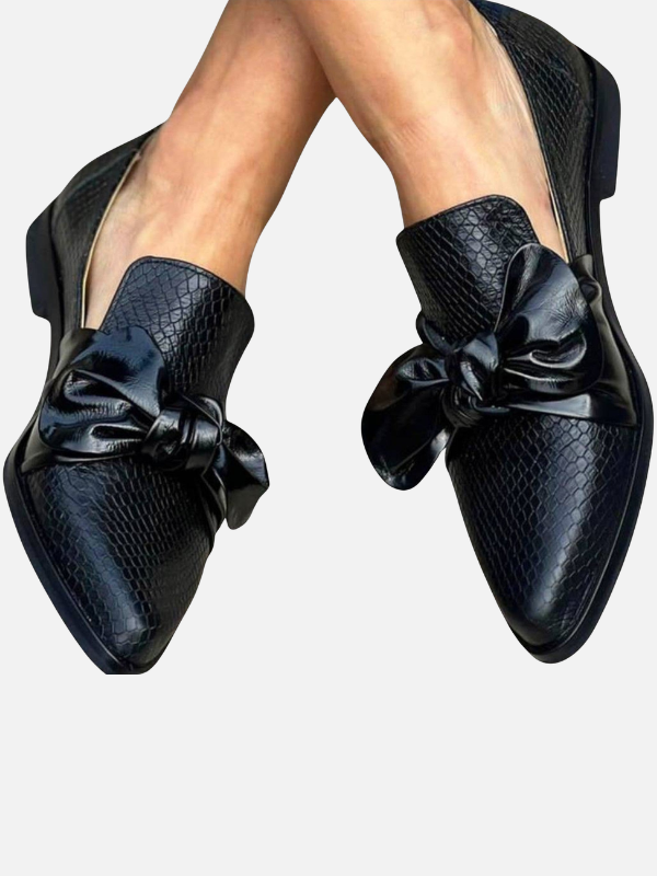 Helen | Orthopedic Bow Loafers for Women Pointed Toe