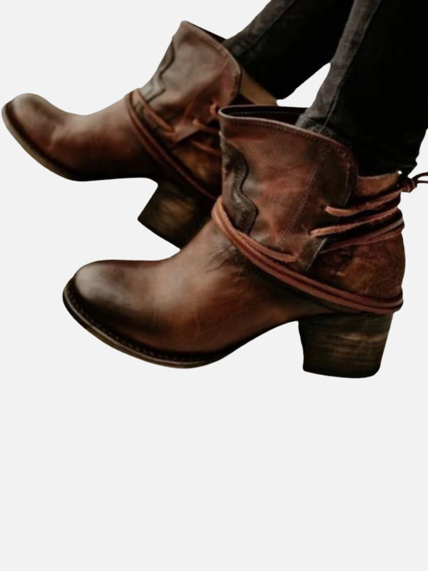 Deborah | Orthopedic Wrap Strap Ankle Boots for Women