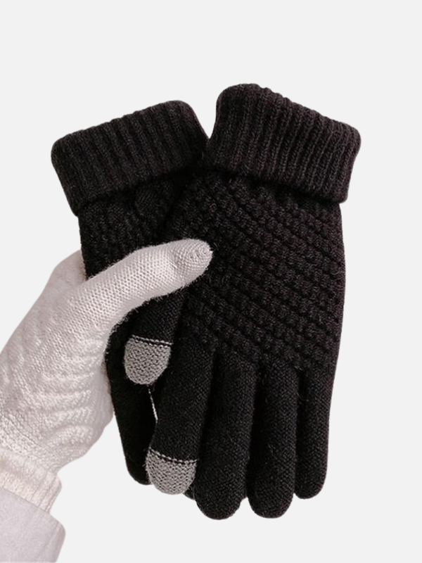 Katherine | Touchscreen Knit Gloves for Women Winter