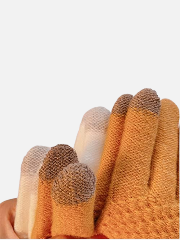 Katherine | Touchscreen Knit Gloves for Women Winter